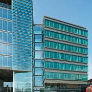 ArchitektInnen / KünstlerInnen: Architekten Tillner & Willinger<br>Projekt: Bürohaus Praterstern<br>Aufnahmedatum: 03/11<br>Format: digital<br>Lieferformat: Digital<br>Bestell-Nummer: 110330-04<br>
