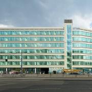 ArchitektInnen / KünstlerInnen: Architekten Tillner & Willinger<br>Projekt: Bürohaus Praterstern<br>Aufnahmedatum: 03/11<br>Format: digital<br>Lieferformat: Digital<br>Bestell-Nummer: 110330-08<br>