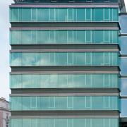 ArchitektInnen / KünstlerInnen: Architekten Tillner & Willinger<br>Projekt: Bürohaus Praterstern<br>Aufnahmedatum: 03/11<br>Format: digital<br>Lieferformat: Digital<br>Bestell-Nummer: 110330-06<br>