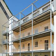 ArchitektInnen / KünstlerInnen: BWM Architekten<br>Projekt: Wohnhaus Florianigasse<br>Aufnahmedatum: 06/11<br>Format: digital<br>Lieferformat: Digital<br>Bestell-Nummer: 110622-15<br>