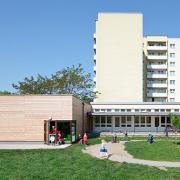 ArchitektInnen / KünstlerInnen: aap.architekten<br>Projekt: Kindergarten Oswald Redlich Straße<br>Aufnahmedatum: 05/11<br>Format: digital<br>Lieferformat: Digital<br>Bestell-Nummer: 110502-04<br>