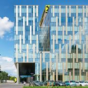 ArchitektInnen / KünstlerInnen: kub a Karl und Bremhorst Architekten<br>Projekt: Raiffeisen Headquarter Serbien<br>Aufnahmedatum: 08/12<br>Format: digital<br>Lieferformat: Digital<br>Bestell-Nummer: 120827-03<br>