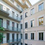 ArchitektInnen / KünstlerInnen: Walter Stelzhammer<br>Projekt: Wohnhaus Neustiftgasse<br>Aufnahmedatum: 10/12<br>Format: digital<br>Lieferformat: Digital<br>Bestell-Nummer: 121022-03<br>
