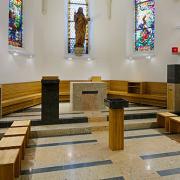 ArchitektInnen / KünstlerInnen: Ernst Beneder, Anja Fischer<br>Projekt: Pfarrkirche Weidling<br>Aufnahmedatum: 02/13<br>Format: digital<br>Lieferformat: Digital<br>Bestell-Nummer: 130213-04<br>