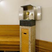 ArchitektInnen / KünstlerInnen: Ernst Beneder, Anja Fischer<br>Projekt: Pfarrkirche Weidling<br>Aufnahmedatum: 02/13<br>Format: digital<br>Lieferformat: Digital<br>Bestell-Nummer: 130213-09C<br>