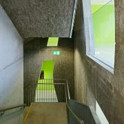 ArchitektInnen / KünstlerInnen: HÜBNER ARCHITEKTEN<br>Projekt: Gymnasium Purkersdorf Erweiterung<br>Format: digital<br>Lieferformat: Digital<br>Bestell-Nummer: 150904-18<br>