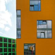 ArchitektInnen / KünstlerInnen: HÜBNER ARCHITEKTEN<br>Projekt: Gymnasium Purkersdorf Erweiterung<br>Format: digital<br>Lieferformat: Digital<br>Bestell-Nummer: 150904-08<br>