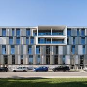 ArchitektInnen / KünstlerInnen: Ernst Maurer, Moser Architects ZT GmbH, Johannes Zieser, Josef Panis<br>Projekt: Landesklinikum Neunkirchen<br>Format: digital<br>Lieferformat: Digital<br>Bestell-Nummer: 151027-06<br>