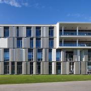 ArchitektInnen / KünstlerInnen: Ernst Maurer, Moser Architects ZT GmbH, Johannes Zieser, Josef Panis<br>Projekt: Landesklinikum Neunkirchen<br>Format: digital<br>Lieferformat: Digital<br>Bestell-Nummer: 151027-09<br>