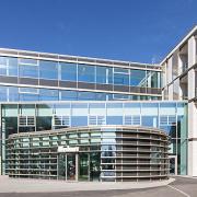 ArchitektInnen / KünstlerInnen: Ernst Maurer, Moser Architects ZT GmbH, Johannes Zieser, Josef Panis<br>Projekt: Landesklinikum Neunkirchen<br>Format: digital<br>Lieferformat: Digital<br>Bestell-Nummer: 151027-11<br>