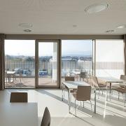 ArchitektInnen / KünstlerInnen: Ernst Maurer, Moser Architects ZT GmbH, Johannes Zieser, Josef Panis<br>Projekt: Landesklinikum Neunkirchen<br>Format: digital<br>Lieferformat: Digital<br>Bestell-Nummer: 151027-63<br>