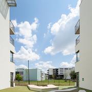 ArchitektInnen / KünstlerInnen: Sne Veselinovic<br>Projekt: VS und Wohnheim Wagramerstraße<br>Format: digital<br>Lieferformat: Digital<br>Bestell-Nummer: 180720-17<br>