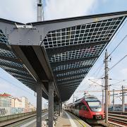 ArchitektInnen / KünstlerInnen: Georg W. Reinberg<br>Projekt: Photovoltaikdach Bhf Matzleinsdorferplatz<br>Format: digital<br>Lieferformat: Digital<br>Bestell-Nummer: 220318-04<br>