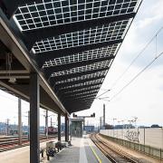 ArchitektInnen / KünstlerInnen: Georg W. Reinberg<br>Projekt: Photovoltaikdach Bhf Matzleinsdorferplatz<br>Format: digital<br>Lieferformat: Digital<br>Bestell-Nummer: 220318-11<br>