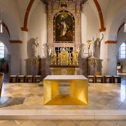 ArchitektInnen / K&uuml;nstlerInnen: g.o.y.a.<br>Projekt: Altarraum Kirche Sollenau<br>Format: digital<br>Lieferformat: Digital<br>Bestell-Nummer: 251108-07<br>