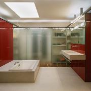 ArchitektInnen / KünstlerInnen: t-hoch-n Ziviltechniker GmbH<br>Projekt: Penthouse am Wörthersee<br>Aufnahmedatum: 09/03<br>Format: 6x9cm C-Dia<br>Lieferformat: Dia-Duplikat, Scan 300 dpi<br>Bestell-Nummer: 030924-01<br>