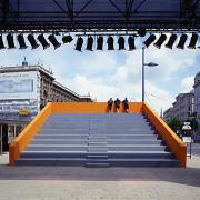 ArchitektInnen / KünstlerInnen: Eichinger oder Knechtl<br>Projekt: Festwochen Station<br>Aufnahmedatum: 05/03<br>Format: 6x9cm C-Dia<br>Lieferformat: Dia-Duplikat, Scan 300 dpi<br>Bestell-Nummer: 030515-05<br>