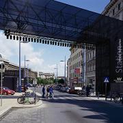 ArchitektInnen / KünstlerInnen: Eichinger oder Knechtl<br>Projekt: Festwochen Station<br>Aufnahmedatum: 05/03<br>Format: 6x9cm C-Dia<br>Lieferformat: Dia-Duplikat, Scan 300 dpi<br>Bestell-Nummer: 030515-03<br>