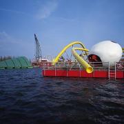 ArchitektInnen / KünstlerInnen: Johannes Kraus<br>Projekt: IGA Rostock 2003<br>Aufnahmedatum: 03/03<br>Format: 6x7cm C-Dia<br>Lieferformat: Dia-Duplikat<br>Bestell-Nummer: 030425-15<br>