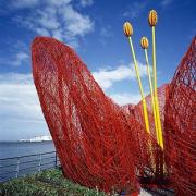 ArchitektInnen / KünstlerInnen: Johannes Kraus<br>Projekt: IGA Rostock 2003<br>Aufnahmedatum: 03/03<br>Format: 6x7cm C-Dia<br>Lieferformat: Dia-Duplikat<br>Bestell-Nummer: 030425-05<br>