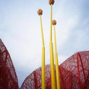 ArchitektInnen / KünstlerInnen: Johannes Kraus<br>Projekt: IGA Rostock 2003<br>Aufnahmedatum: 03/03<br>Format: 6x7cm C-Dia<br>Lieferformat: Dia-Duplikat<br>Bestell-Nummer: 030425-06<br>