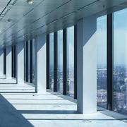 ArchitektInnen / KünstlerInnen: Massimiliano Fuksas<br>Projekt: Vienna Twin Tower<br>Aufnahmedatum: 03/01<br>Format: 6x9cm C-Dia<br>Lieferformat: Dia-Duplikat<br>Bestell-Nummer: 010320-11<br>