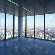 ArchitektInnen / KünstlerInnen: Massimiliano Fuksas<br>Projekt: Vienna Twin Tower<br>Aufnahmedatum: 03/01<br>Format: 6x9cm C-Dia<br>Lieferformat: Dia-Duplikat<br>Bestell-Nummer: 010320-15<br>