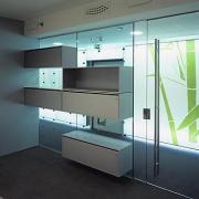 ArchitektInnen / KünstlerInnen: DMAA Delugan Meissl Associated Architects<br>Projekt: Büro Novartis im IZD-Tower<br>Aufnahmedatum: 02/03<br>Lieferformat: Scan 300 dpi<br>Bestell-Nummer: 030216-10B<br>