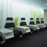 ArchitektInnen / KünstlerInnen: DMAA Delugan Meissl Associated Architects<br>Projekt: Büro Novartis im IZD-Tower<br>Aufnahmedatum: 02/03<br>Format: 6x9cm C-Dia<br>Lieferformat: Dia-Duplikat, Scan 300 dpi<br>Bestell-Nummer: 030216-05<br>