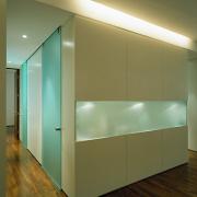 ArchitektInnen / KünstlerInnen: Christian Prasser<br>Projekt: Wohnung K.<br>Aufnahmedatum: 09/02<br>Format: 6x9cm C-Dia<br>Lieferformat: Dia-Duplikat<br>Bestell-Nummer: 020920-05<br>
