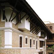 ArchitektInnen / KünstlerInnen: Götz Hagmüller<br>Projekt: Patan-Museum<br>Aufnahmedatum: 04/97<br>Format: 6x9cm C-Dia<br>Lieferformat: Dia-Duplikat, 500px<br>Bestell-Nummer: 970400-57<br>