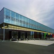 ArchitektInnen / KünstlerInnen: the unit<br>Projekt: Telekom Austria Logistikcenter<br>Aufnahmedatum: 07/02<br>Format: 6x9cm C-Neg<br>Lieferformat: C-Print, Scan 300 dpi<br>Bestell-Nummer: 020725-05<br>