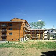 ArchitektInnen / KünstlerInnen: Johannes Kastner-Lanjus<br>Projekt: Seniorenzentrum Weiz<br>Aufnahmedatum: 05/02<br>Format: 6x9cm C-Dia<br>Lieferformat: Dia-Duplikat, 500px<br>Bestell-Nummer: 020530-03<br>
