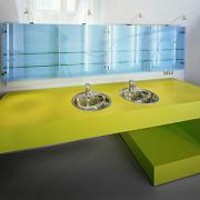 ArchitektInnen / KünstlerInnen: the unit<br>Projekt: Badezimmer Citronic<br>Aufnahmedatum: 04/01<br>Format: 6x9cm C-Dia<br>Lieferformat: Dia-Duplikat, Scan 300 dpi<br>Bestell-Nummer: 010419-02<br>