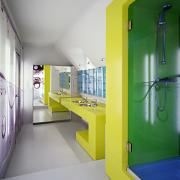 ArchitektInnen / KünstlerInnen: the unit<br>Projekt: Badezimmer Citronic<br>Aufnahmedatum: 04/01<br>Format: 6x9cm C-Dia<br>Lieferformat: Dia-Duplikat, Scan 300 dpi<br>Bestell-Nummer: 010419-06<br>