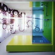ArchitektInnen / KünstlerInnen: the unit<br>Projekt: Badezimmer Citronic<br>Aufnahmedatum: 04/01<br>Format: 6x9cm C-Dia<br>Lieferformat: Dia-Duplikat, Scan 300 dpi<br>Bestell-Nummer: 010419-07<br>