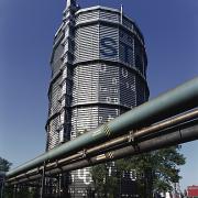 ArchitektInnen / KünstlerInnen: the unit<br>Projekt: Gasometer VOEST<br>Aufnahmedatum: 08/00<br>Format: 4x5'' C-Dia<br>Lieferformat: Dia-Duplikat, C-Print, Scan 300 dpi<br>Bestell-Nummer: 000824-02<br>