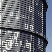 ArchitektInnen / KünstlerInnen: the unit<br>Projekt: Gasometer VOEST<br>Aufnahmedatum: 08/00<br>Format: 4x5'' C-Dia<br>Lieferformat: Dia-Duplikat, C-Print, Scan 300 dpi<br>Bestell-Nummer: 000824-05<br>