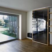 ArchitektInnen / KünstlerInnen: the unit<br>Projekt: Haus P. - Zubau<br>Aufnahmedatum: 08/00<br>Format: 6x12cm C-Dia<br>Lieferformat: Dia-Duplikat, SW-Print, Scan 300 dpi<br>Bestell-Nummer: 000808-09<br>
