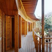 ArchitektInnen / KünstlerInnen: Walter Stelzhammer<br>Projekt: Ferienhaus <br>Aufnahmedatum: 12/96<br>Format: 6x7cm C-Dia<br>Lieferformat: Scan 300 dpi, SW-Print<br>Bestell-Nummer: 961200-08<br>