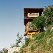 ArchitektInnen / KünstlerInnen: Walter Stelzhammer<br>Projekt: Ferienhaus <br>Aufnahmedatum: 05/97<br>Format: 6x7cm C-Dia<br>Lieferformat: SW-Print, Scan 300 dpi<br>Bestell-Nummer: 970530-03<br>