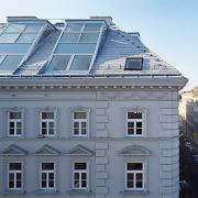 ArchitektInnen / KünstlerInnen: Architektin Sne Veselinovic ZT GmbH<br>Projekt: Diakoniewerk-Wohngemeinschaft für Kinder und Jugendliche mit Behinderung<br>Aufnahmedatum: 12/03<br>Format: 6x9cm C-Dia<br>Lieferformat: Scan 300 dpi<br>Bestell-Nummer: 031209-03<br>