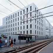 ArchitektInnen / KünstlerInnen: Zwimpfer Partner Architekten SIA<br>Projekt: Jacob Burckhardt Haus 1<br>Aufnahmedatum: 06/04<br>Format: 6x9cm C-Dia<br>Lieferformat: Scan 300 dpi<br>Bestell-Nummer: 040602-04<br>
