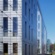 ArchitektInnen / KünstlerInnen: Zwimpfer Partner Architekten SIA<br>Projekt: Jacob Burckhardt Haus 1<br>Aufnahmedatum: 06/04<br>Format: 6x9cm C-Dia<br>Lieferformat: Scan 300 dpi<br>Bestell-Nummer: 040629-12<br>