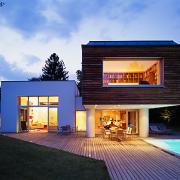 ArchitektInnen / KünstlerInnen: Holzbauer und Partner ZT GmbH<br>Projekt: Haus Z.<br>Aufnahmedatum: 09/04<br>Format: 6x9cm C-Dia<br>Lieferformat: Dia-Duplikat, Scan 300 dpi<br>Bestell-Nummer: 040908-10<br>