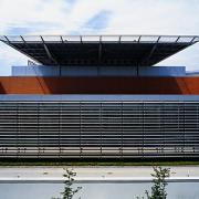 ArchitektInnen / KünstlerInnen: Wilhelm Holzbauer<br>Projekt: Landesnervenklinik Wagner-Jauregg<br>Aufnahmedatum: 07/03<br>Format: 6x9cm C-Dia<br>Lieferformat: Dia-Duplikat, Scan 300 dpi<br>Bestell-Nummer: 030721-37<br>