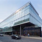 ArchitektInnen / KünstlerInnen: TREUSCH architecture<br>Projekt: Fachhochschule Wels<br>Aufnahmedatum: 03/05<br>Format: 6x9cm C-Dia<br>Lieferformat: Dia-Duplikat, Scan 300 dpi<br>Bestell-Nummer: 050311-02<br>