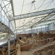 ArchitektInnen / KünstlerInnen: Otto Häuselmayer<br>Projekt: Membrandach<br>Aufnahmedatum: 06/00<br>Format: 6x9cm C-Dia<br>Lieferformat: Dia-Duplikat, Scan 300 dpi<br>Bestell-Nummer: 000605-33<br>