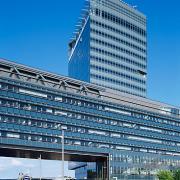 ArchitektInnen / KünstlerInnen: Holzbauer und Partner ZT GmbH<br>Projekt: Tech Gate Tower<br>Aufnahmedatum: 08/05<br>Format: 6x9cm C-Dia<br>Lieferformat: Dia-Duplikat, Scan 300 dpi<br>Bestell-Nummer: 050803-14<br>