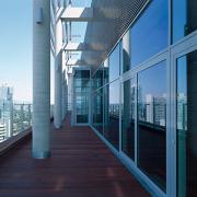 ArchitektInnen / KünstlerInnen: Holzbauer und Partner ZT GmbH<br>Projekt: Tech Gate Tower<br>Aufnahmedatum: 08/05<br>Format: 6x9cm C-Dia<br>Lieferformat: Dia-Duplikat, Scan 300 dpi<br>Bestell-Nummer: 050803-23<br>